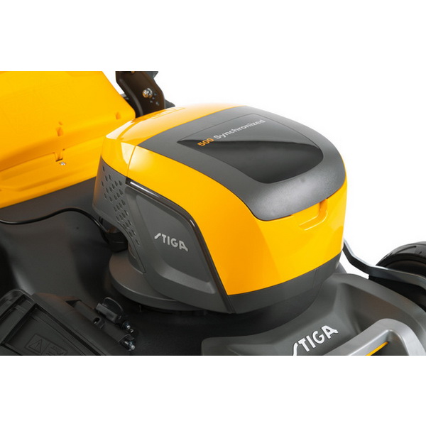 Аккумуляторная газонокосилка Stiga Combi 43 Q DAE несамоходная | 2L0431808/ST1