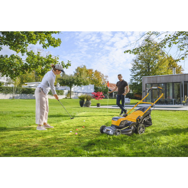 Аккумуляторная газонокосилка Stiga Combi 50 SQ DAE самоходная | 294506878/ST1