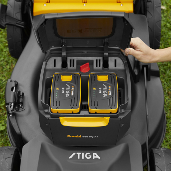 Аккумуляторная газонокосилка Stiga Combi 955 SQ AE самоходная | 294557898/ST1