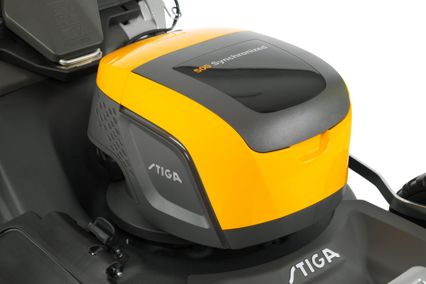 Аккумуляторная газонокосилка Stiga Twinclip 50 SQ DAE самоходная | 294512878/ST1