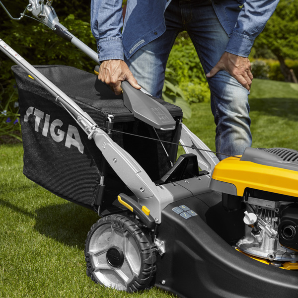 Бензиновая газонокосилка Stiga Twinclip 55 SV H самоходная | 294563038/S16