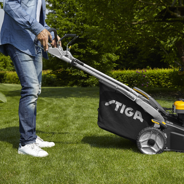 Бензиновая газонокосилка Stiga Twinclip 55 SV H самоходная | 294563038/S16