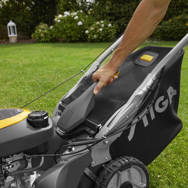 Бензиновая газонокосилка Stiga Twinclip 55 SV H самоходная | 294563038/ST1
